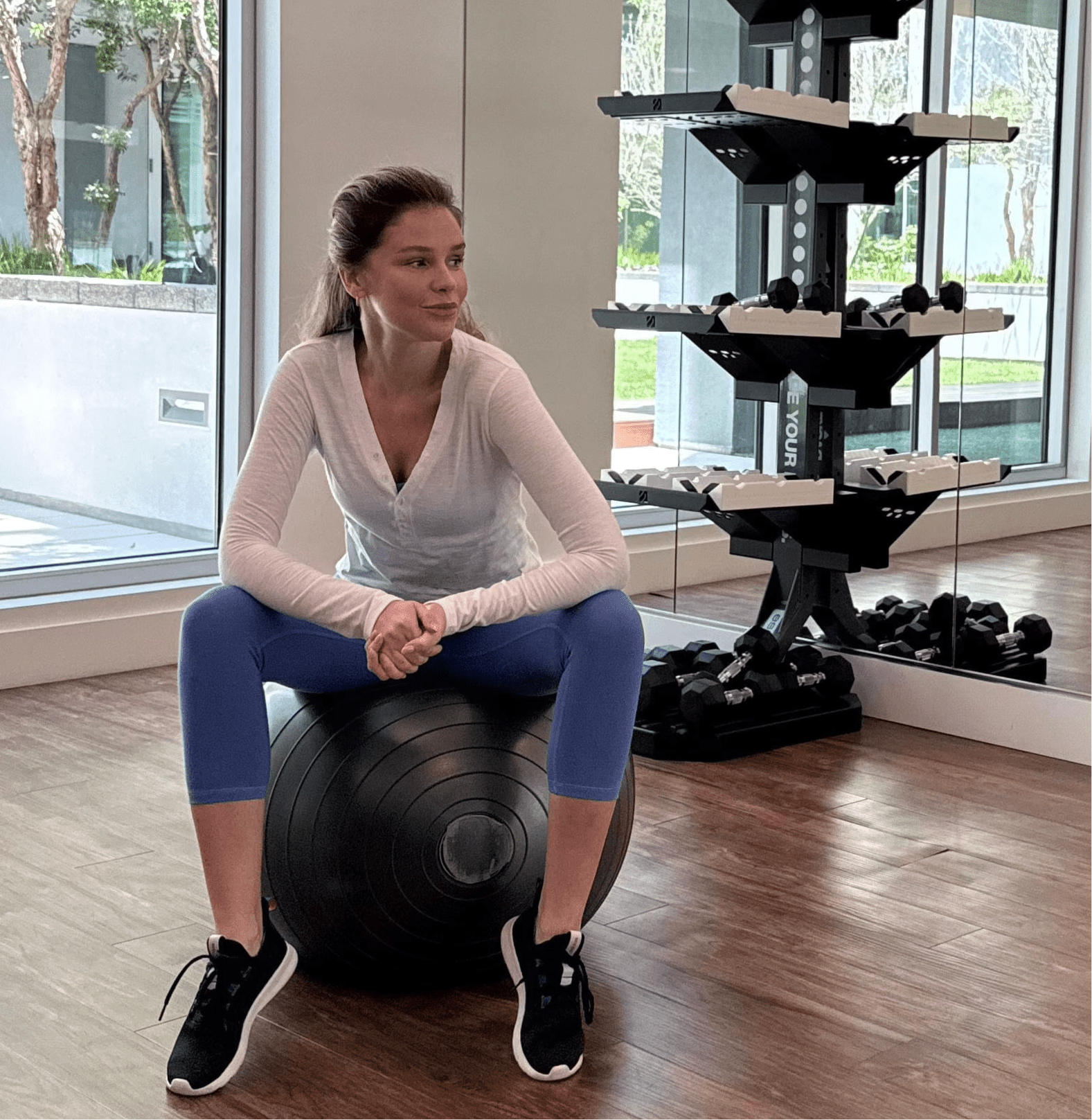 Lezat Legging Mae Organic Cotton High Waisted Capri Legging