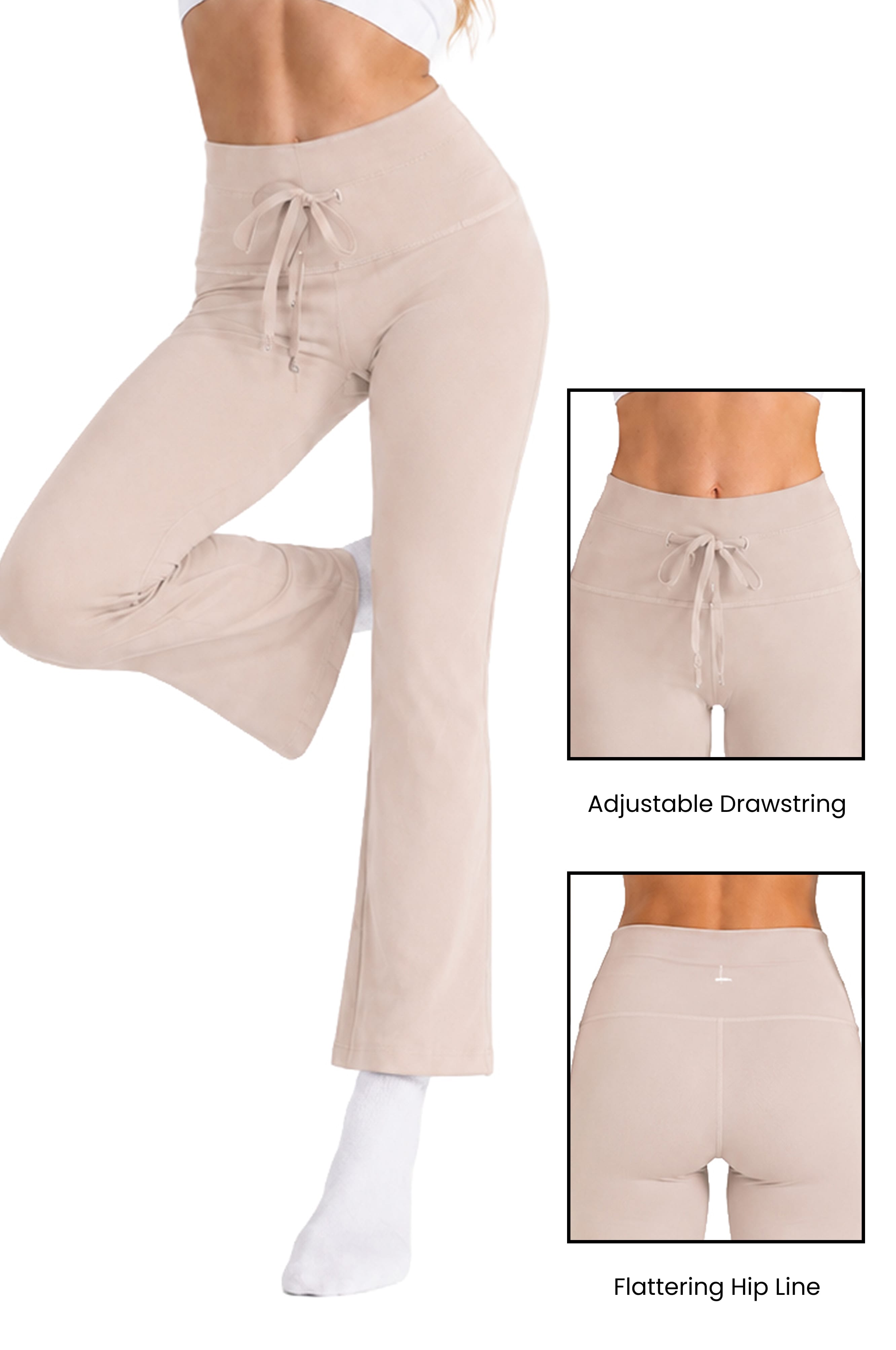Lezat Legging Taylor Organic Cotton Wide Leg Pocketed Pant