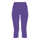 Lezat Legging Ultra Violet / XS Mae Organic Cotton High Waisted Capri Legging