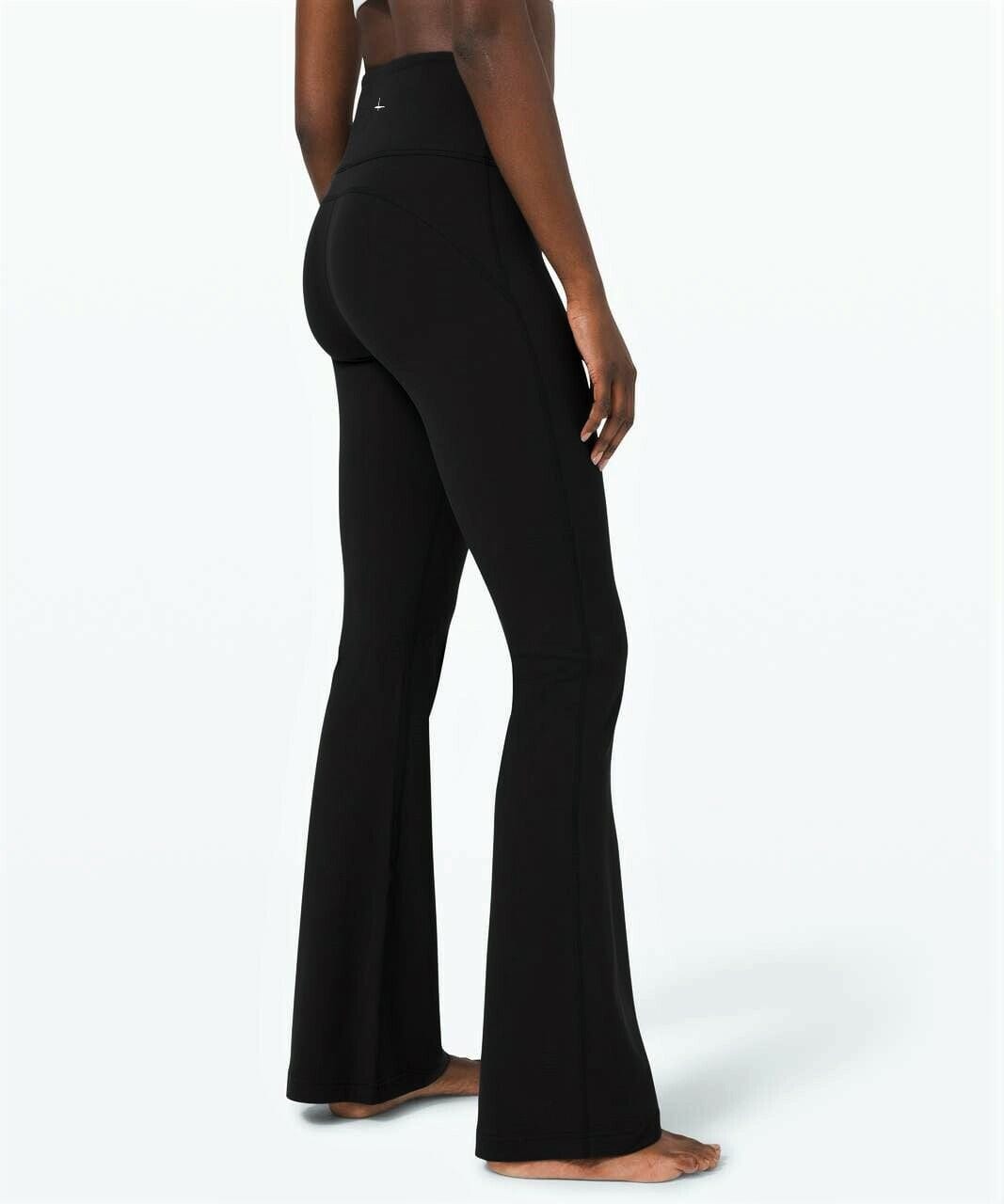 Lezat Legging Vanna Organic Cotton Bootleg Flare Pant - Black