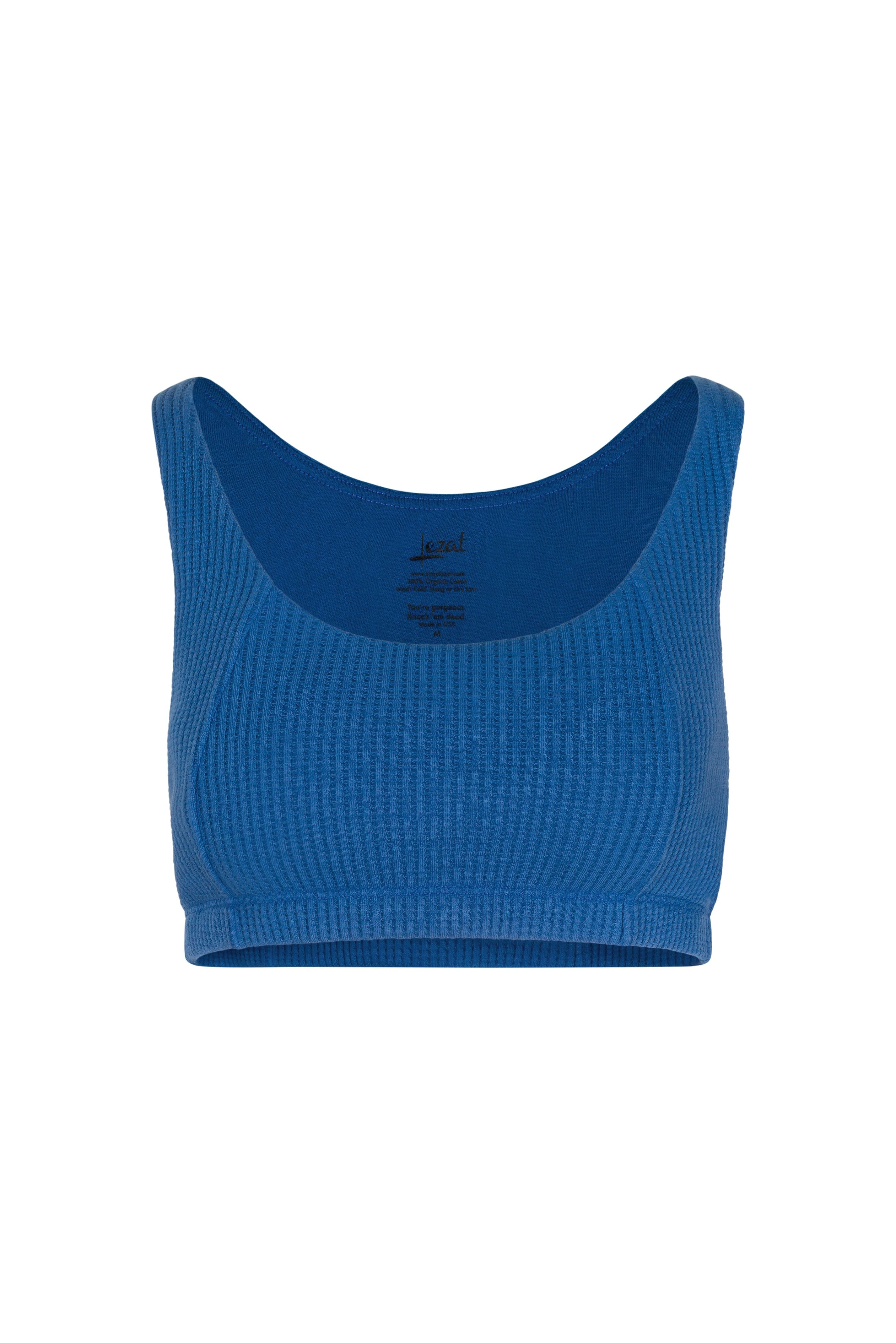 Lezat Lounge Bra Marine / XS Jules Thermal Organic Cotton Sports Bra