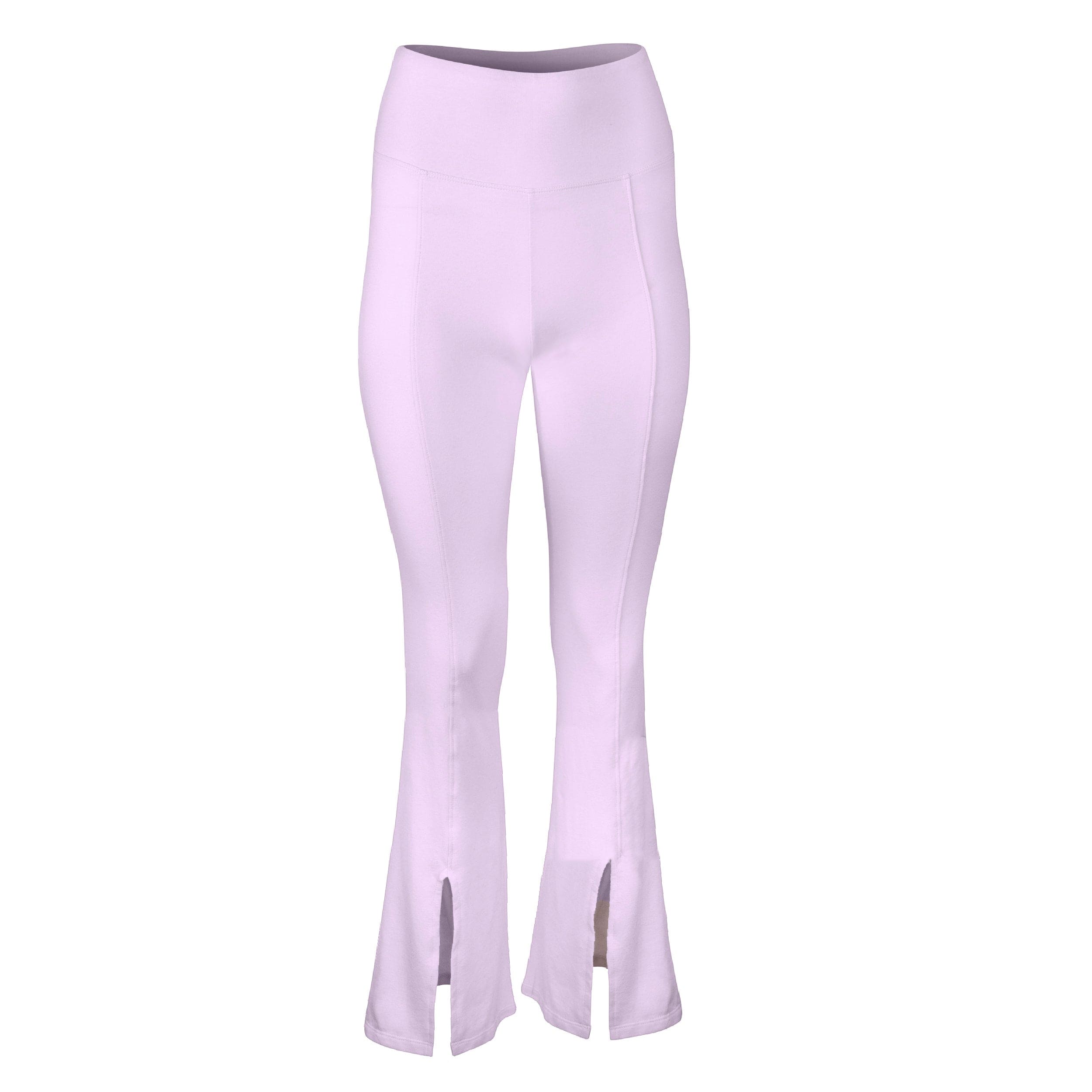 Lezat Pant Dana Cotton Split Front Hem Pant - Quartz
