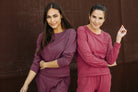 Lezat Pullover Tegan Organic Cotton Long Sleeve Pullover