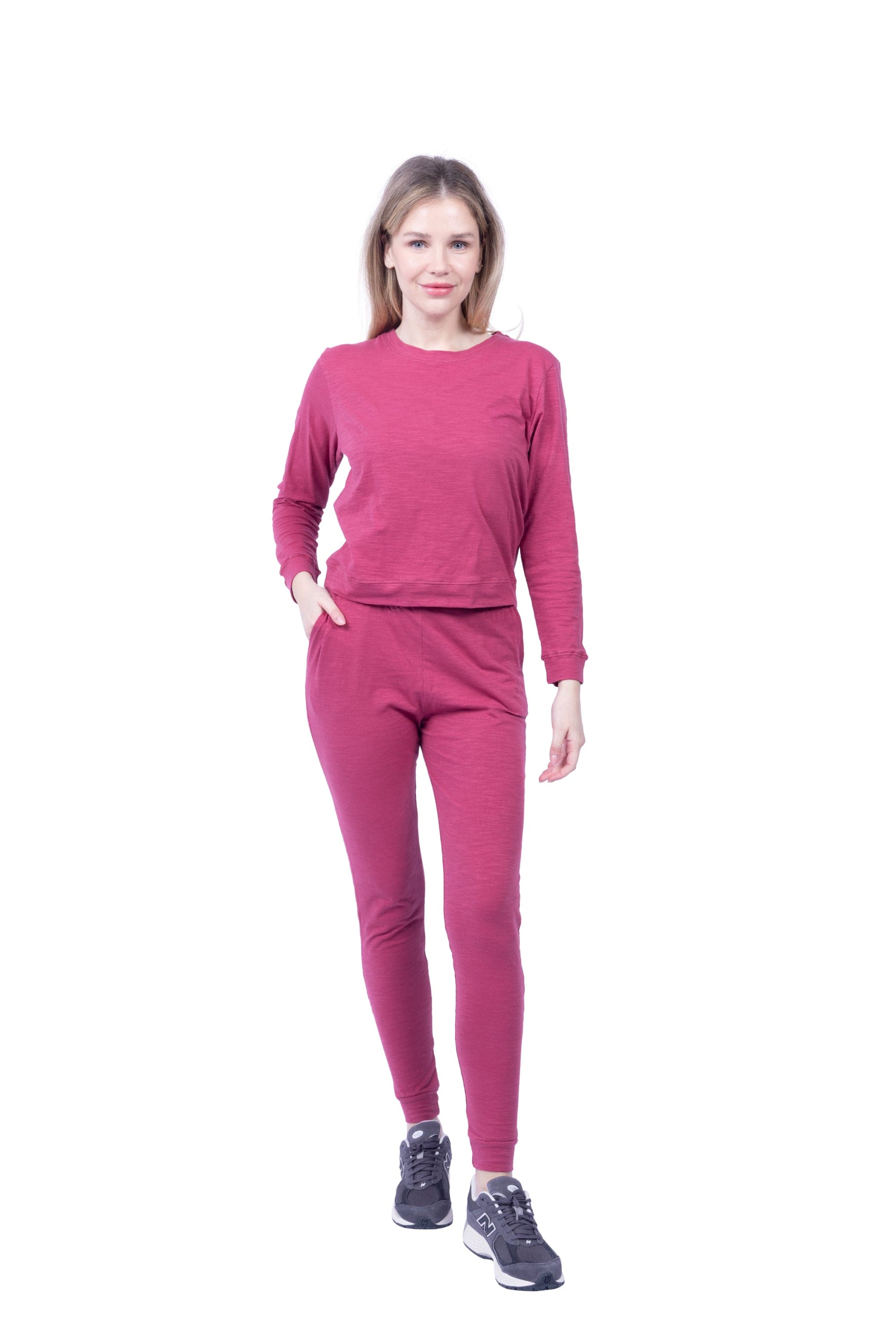 Lezat Pullover Tegan Organic Cotton Long Sleeve Pullover