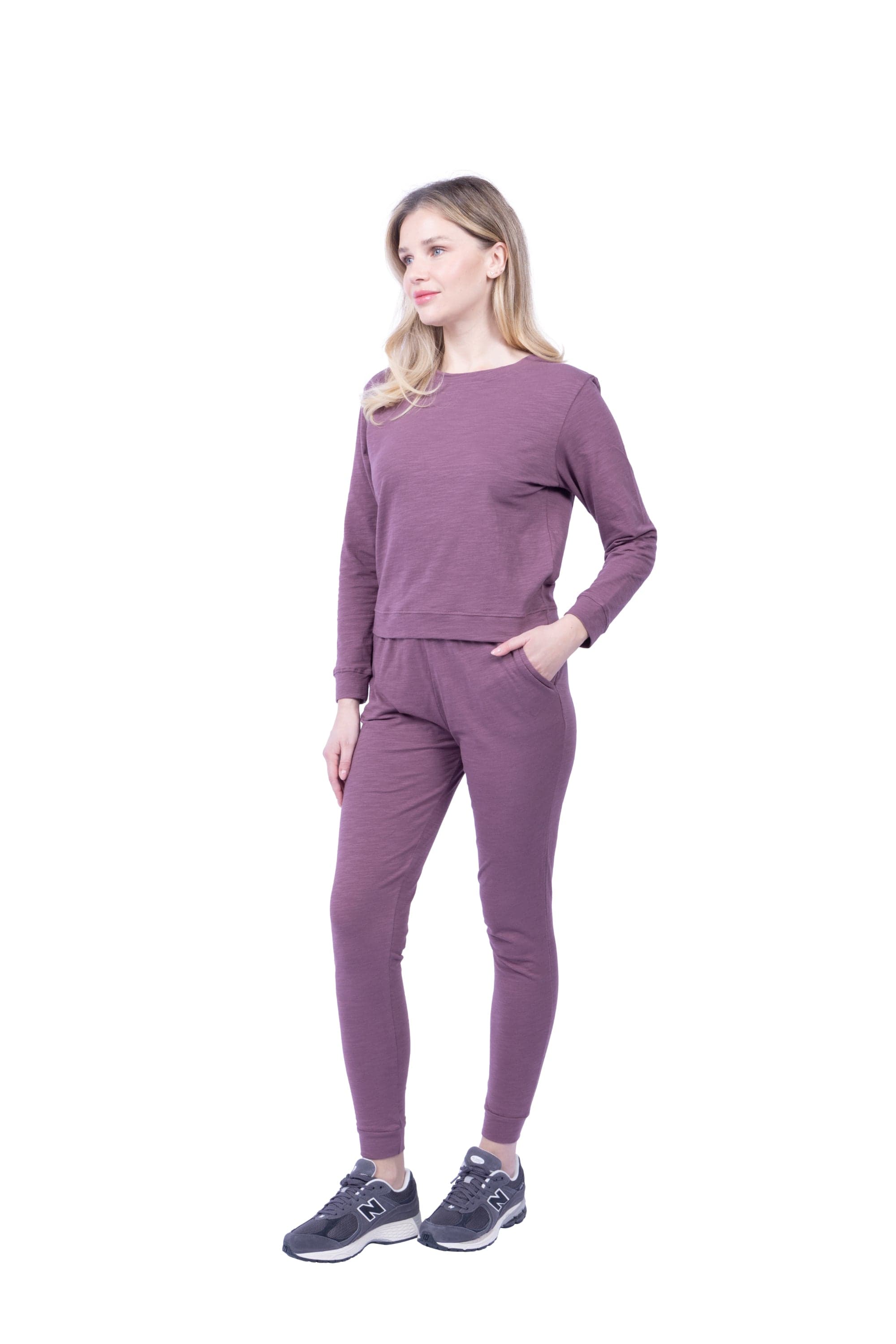 Lezat Pullover Tegan Organic Cotton Long Sleeve Pullover
