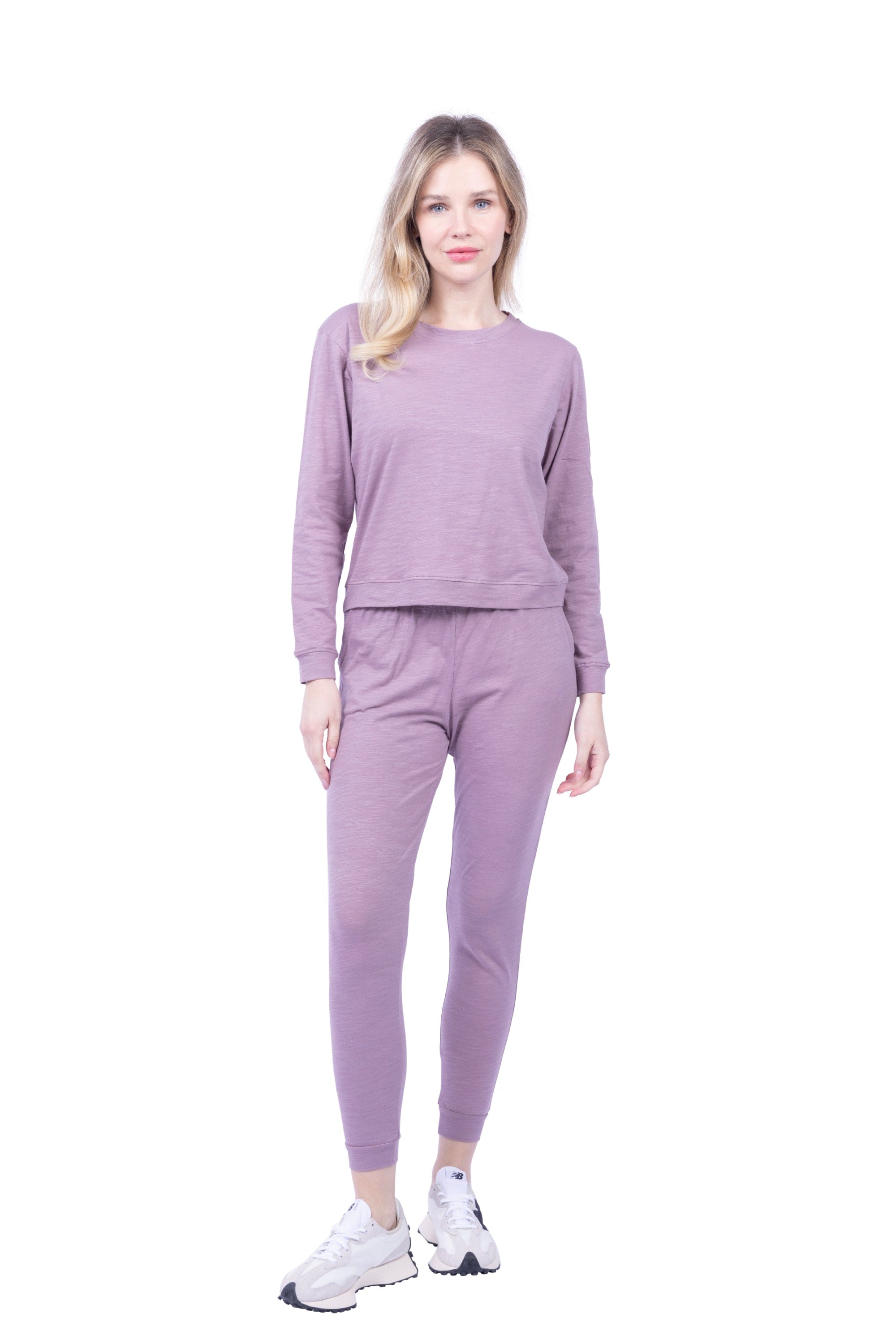 Lezat Pullover Tegan Organic Cotton Long Sleeve Pullover