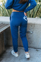Lezat Sweatpants Heart-to-Heart Cotton Drawstring Sweatpant - Acid Denim