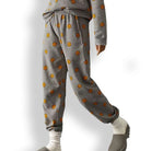 Lezat Sweatshirt Smile Relaxed Fit Cotton Sweatpant