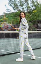 Lezat Sweatshirt Smile Relaxed Fit Cotton Sweatpant
