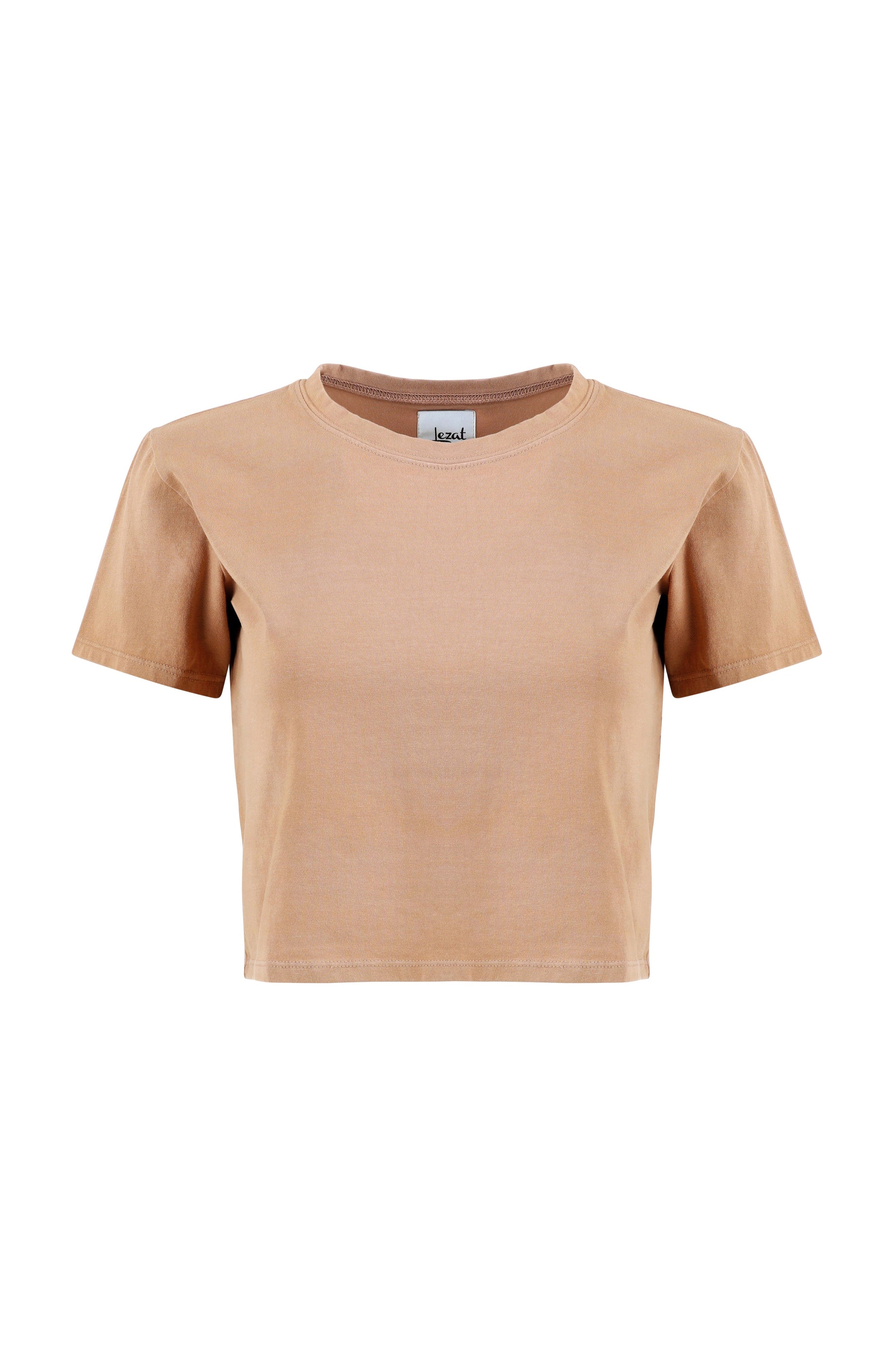 Lezat T-Shirt Melody Everyday Organic Cotton Tee - Camel