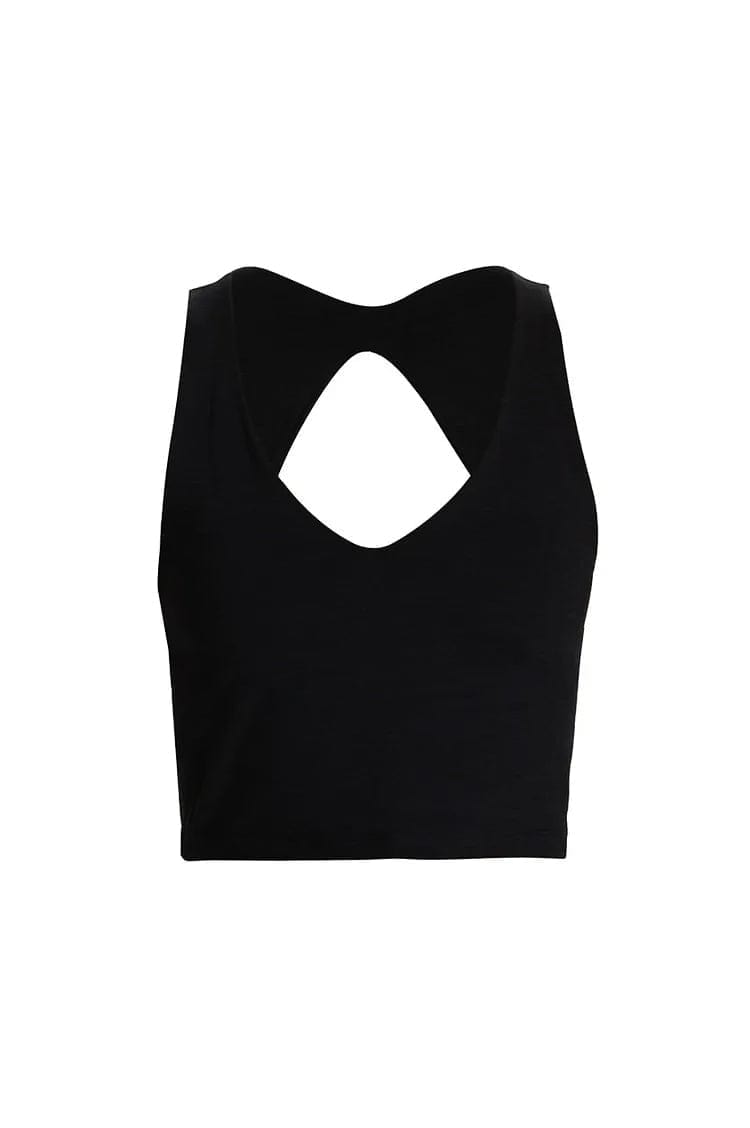 Lezat Tank Black / XS Ronnie Organic Cotton Cutout Tank