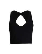 Lezat Tank Black / XS Ronnie Organic Cotton Cutout Tank