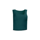 Lezat Tank Deep Teal / XS Eden Asymmetrical Organic Cotton Tank