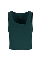 Lezat Tank Deep Teal / XS Eden Asymmetrical Organic Cotton Tank