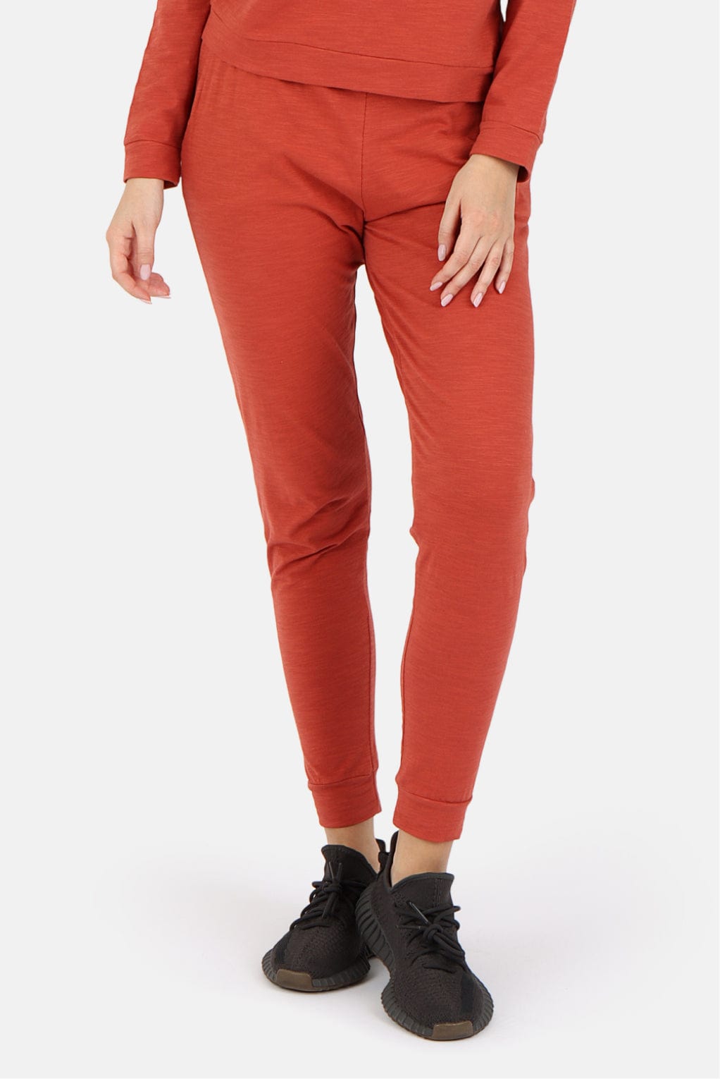 Lezat Tank Tegan Cotton Jogger Pant - Brick