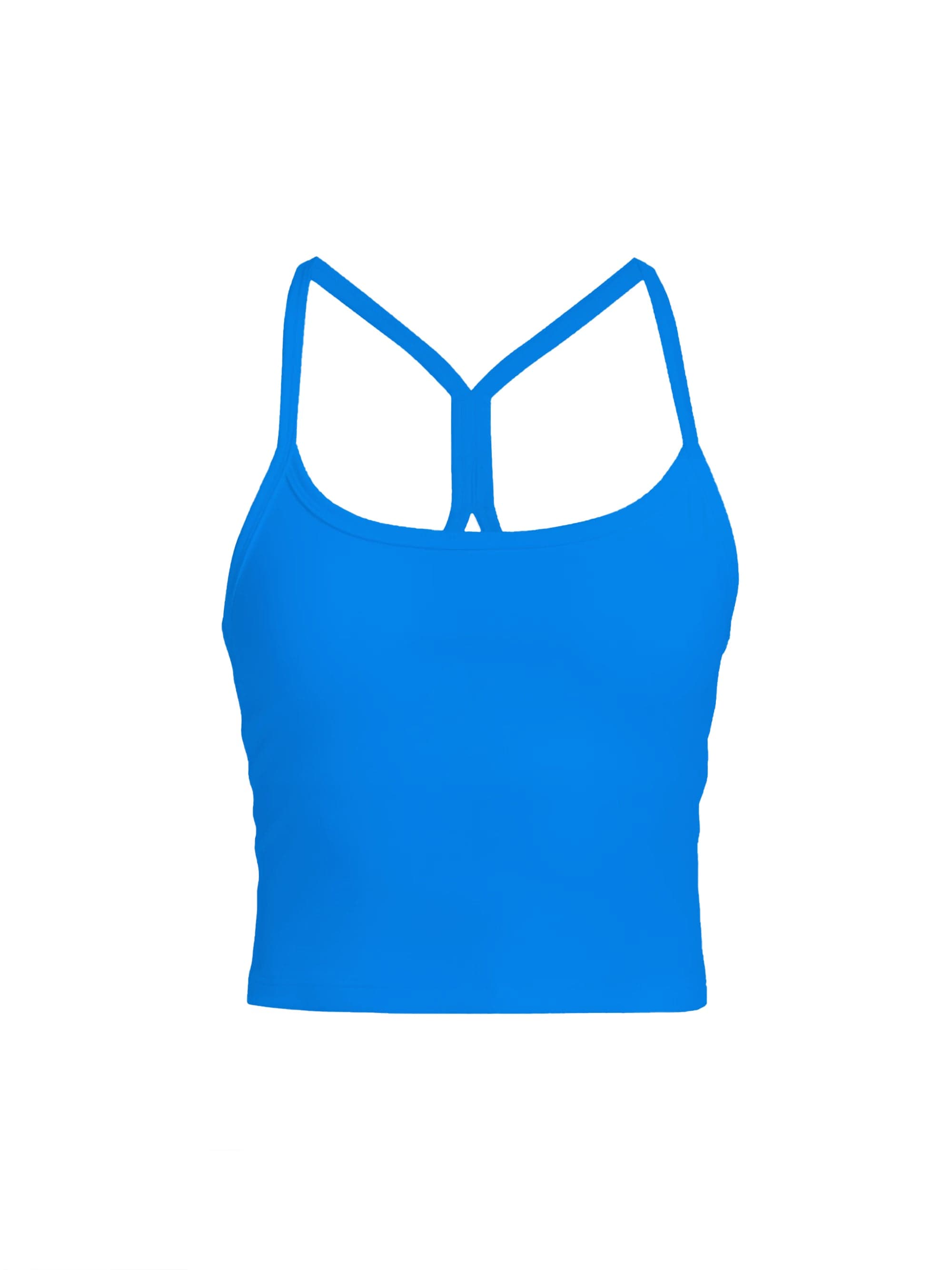 Lezat Top Azure / XS Lea Organic Cotton Cropped Tank