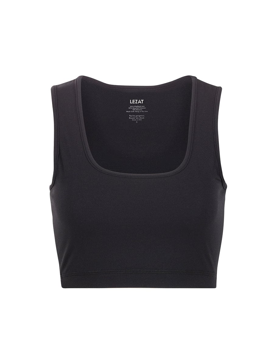 Lezat Top Black / XS Sara Organic Cotton Bra Top