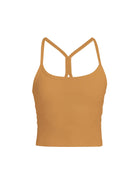 Lezat Top Camel / XS Lea Organic Cotton Cropped Tank