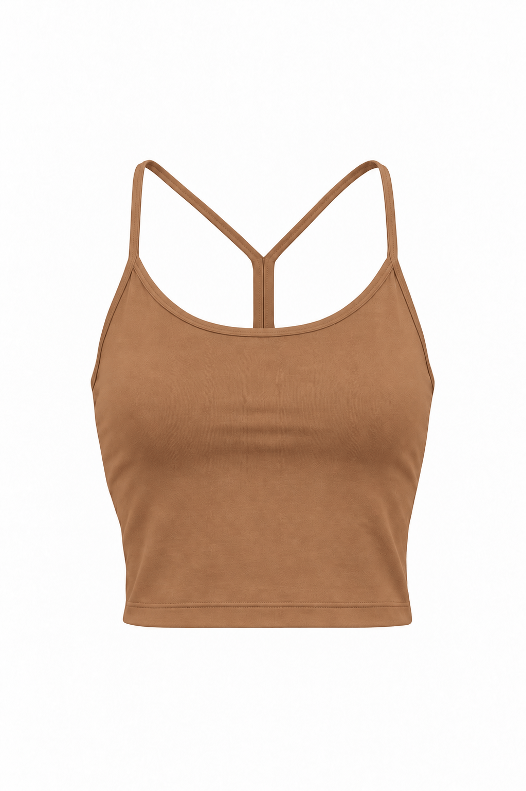 Lezat Top Camel / XS Lea Organic Cropped Tank