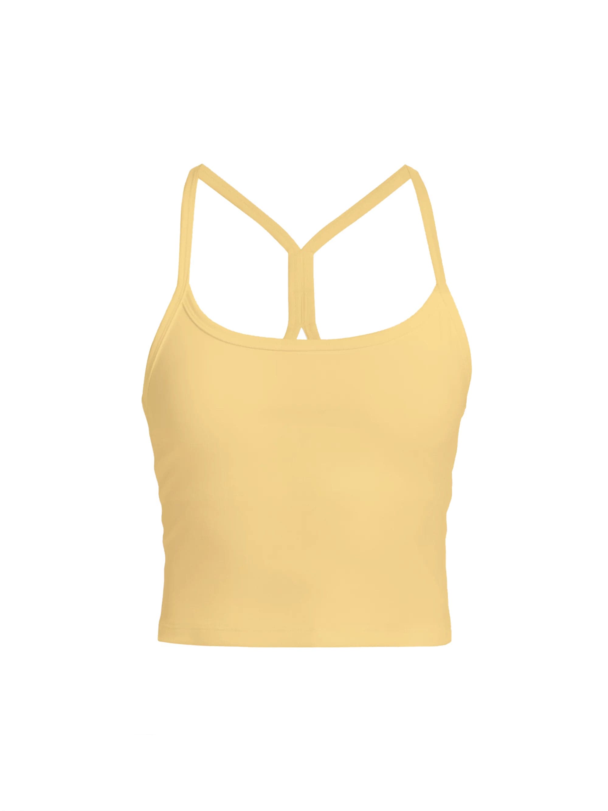 Lezat Top Canary / XS Lea Organic Cotton Cropped Tank