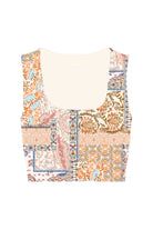 Lezat Top Floral Patchwork / XS Sara Organic Cotton Bra Top