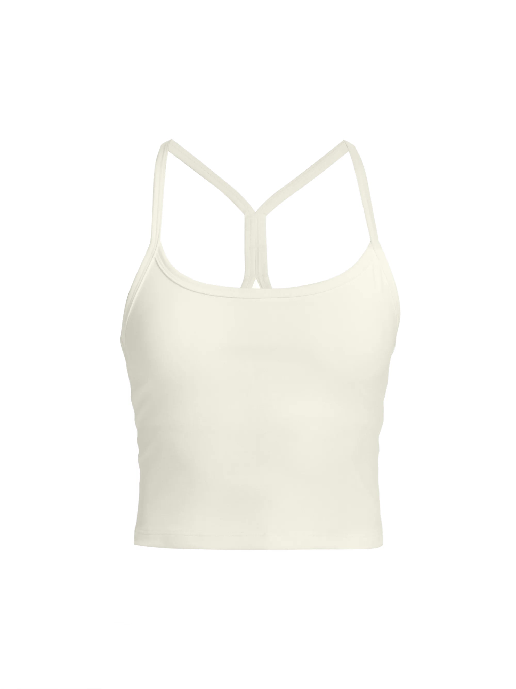 Lezat Top Ivory / XS Lea Organic Cotton Cropped Tank