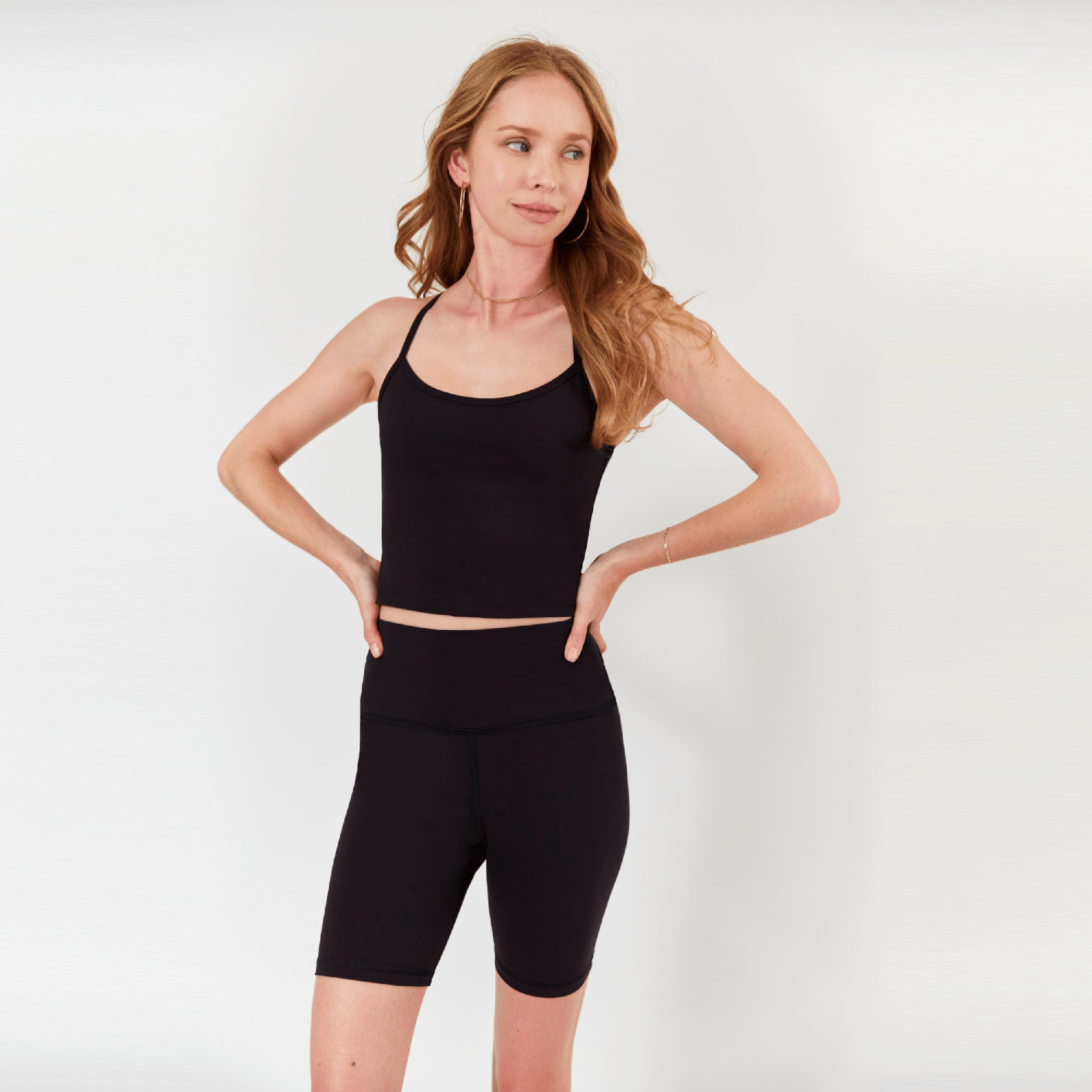 Lezat Top Lea Organic Cotton Cropped Tank