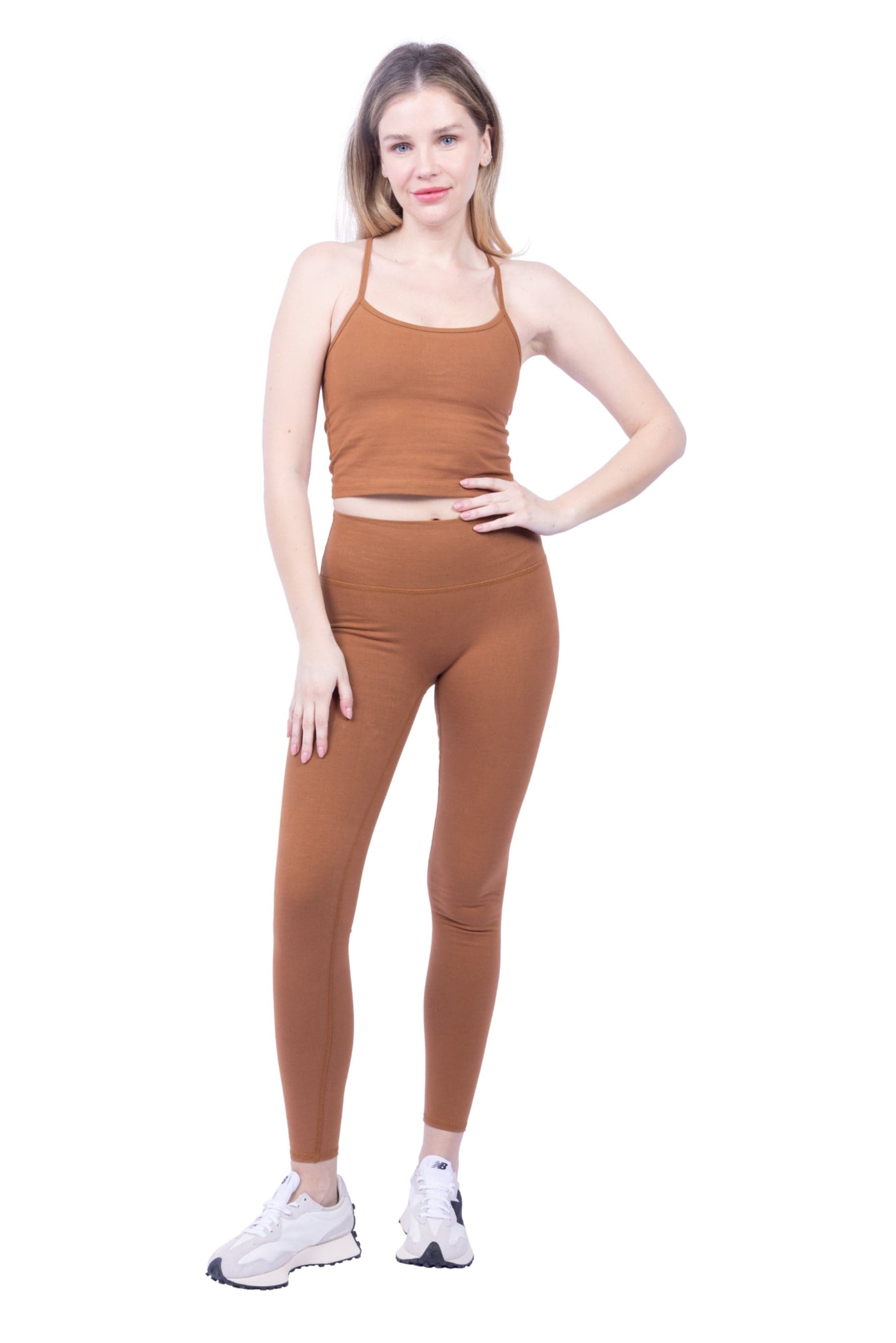 Lezat Top Lea Organic Cotton Cropped Tank