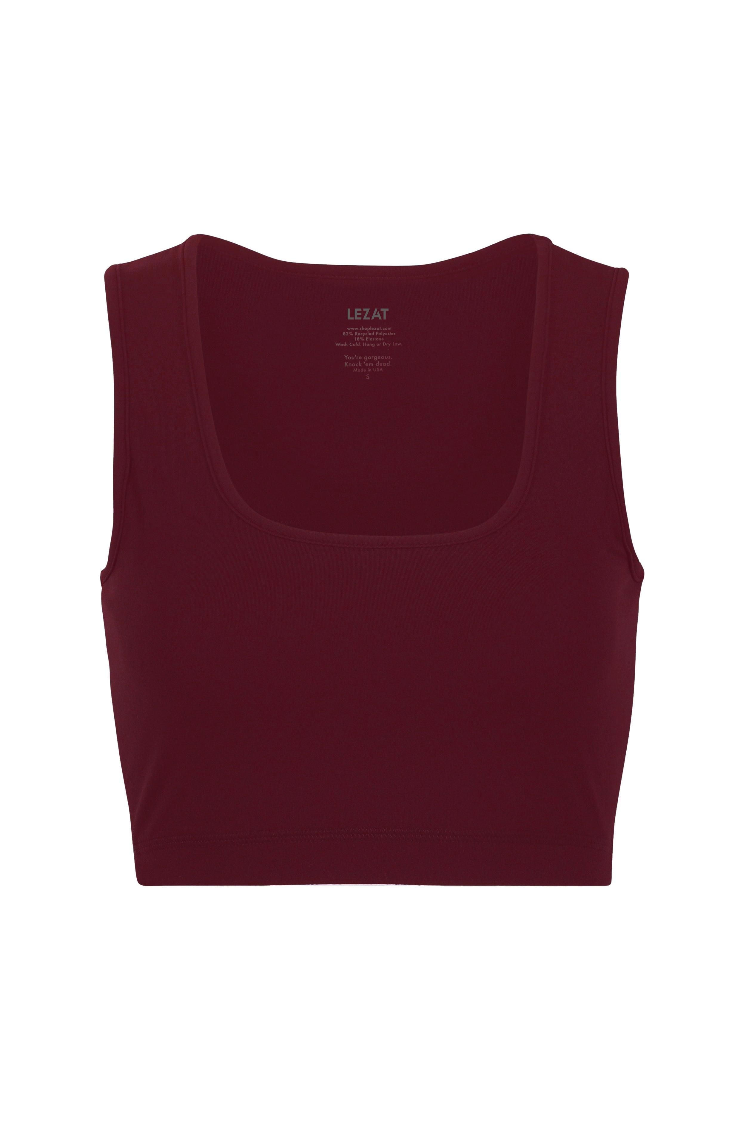 Lezat Top Sara Organic Cotton Bra Top