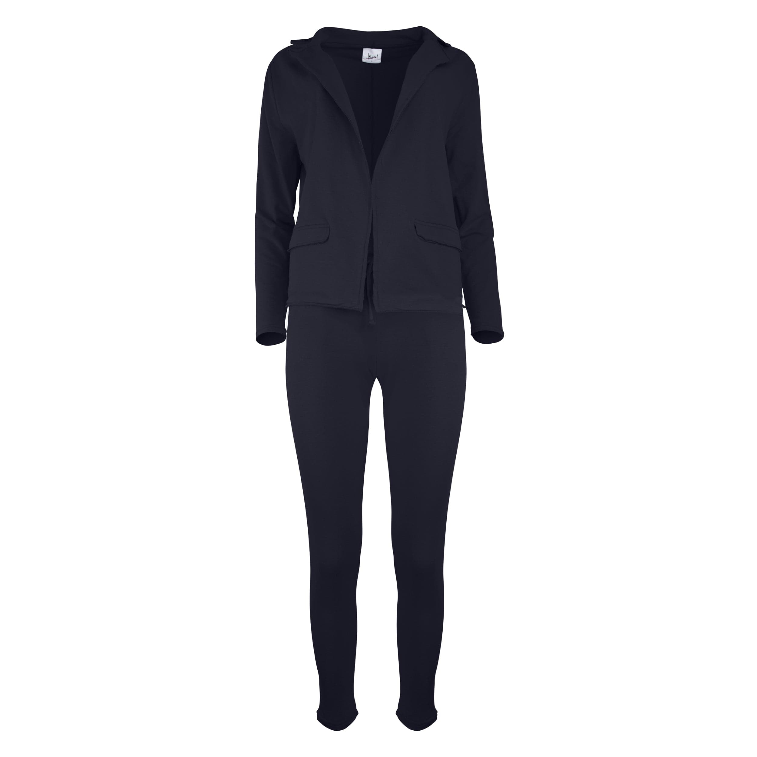 Lezat Drawstring Pant Well Suited Two-Pocket Drawstring Pant - Black