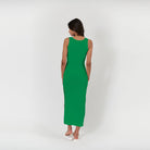 Lezat Dress Krista Twist Dress - Kelly Green