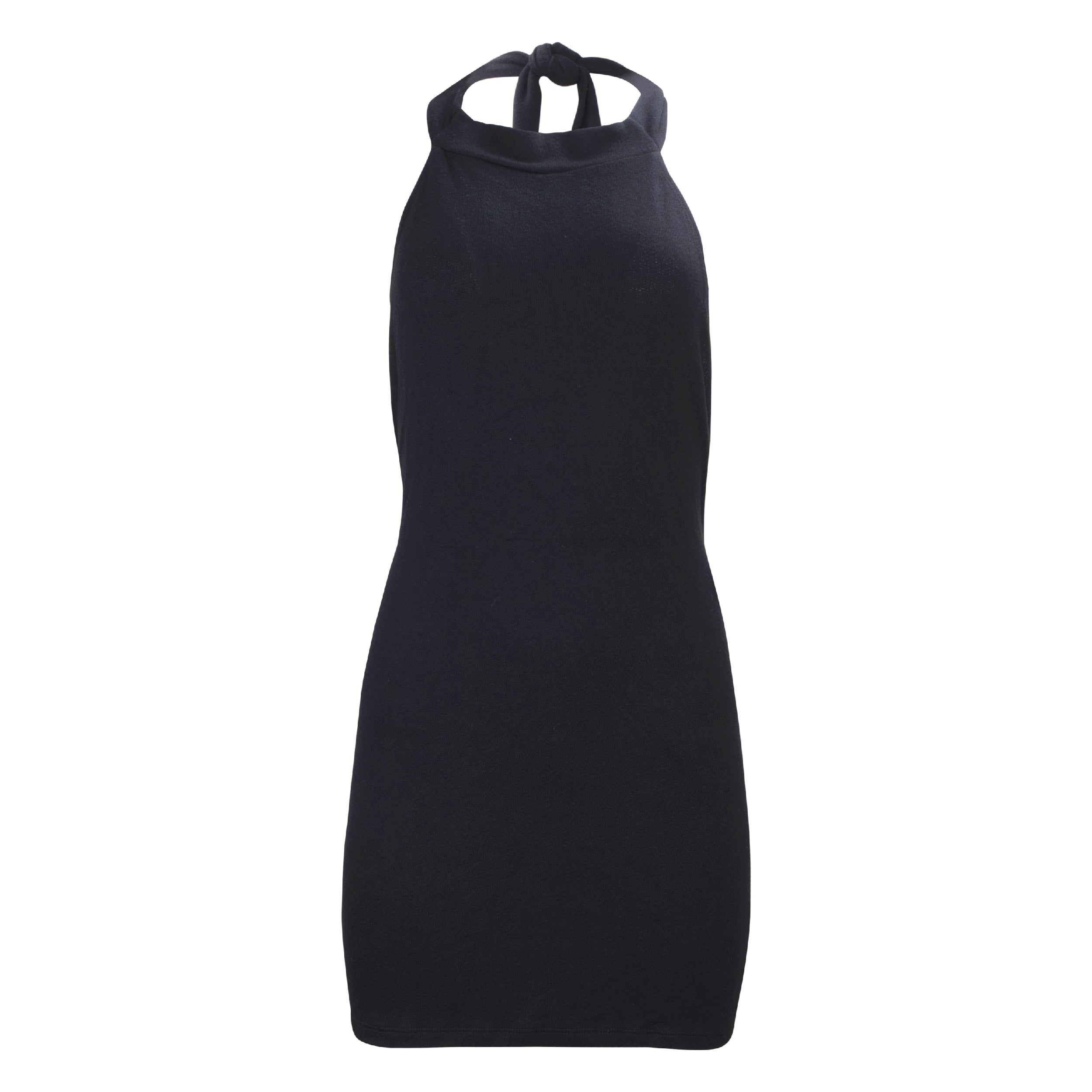 Lezat Dress Regan Halter Modal Dress - Black