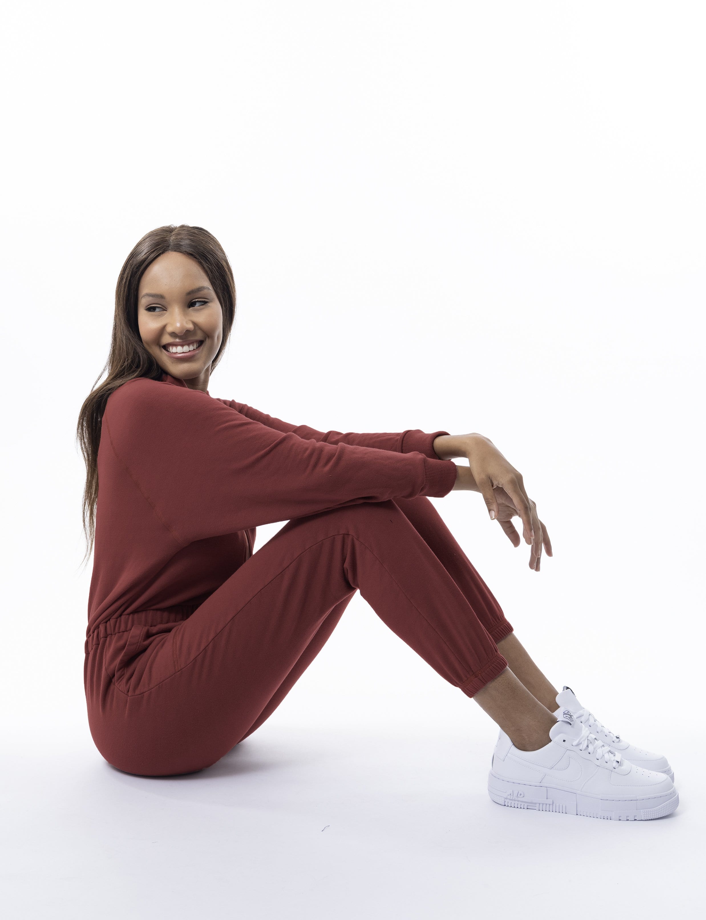 Lezat Jumpsuit Restore Soft Terry Jumpsuit - Masala