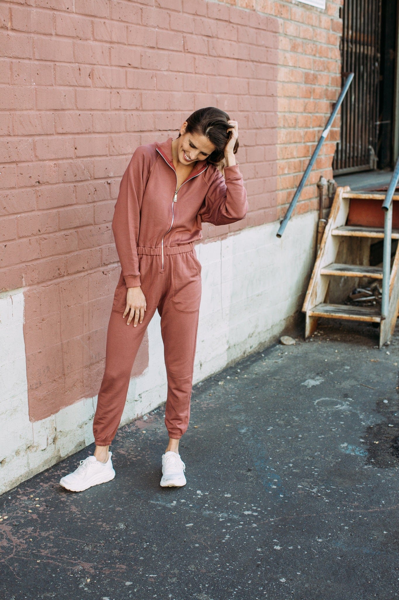 Lezat Jumpsuit Restore Soft Terry Jumpsuit - Masala