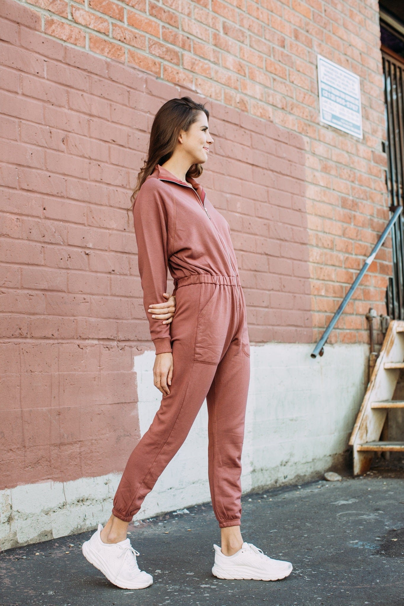 Lezat Jumpsuit Restore Soft Terry Jumpsuit - Masala
