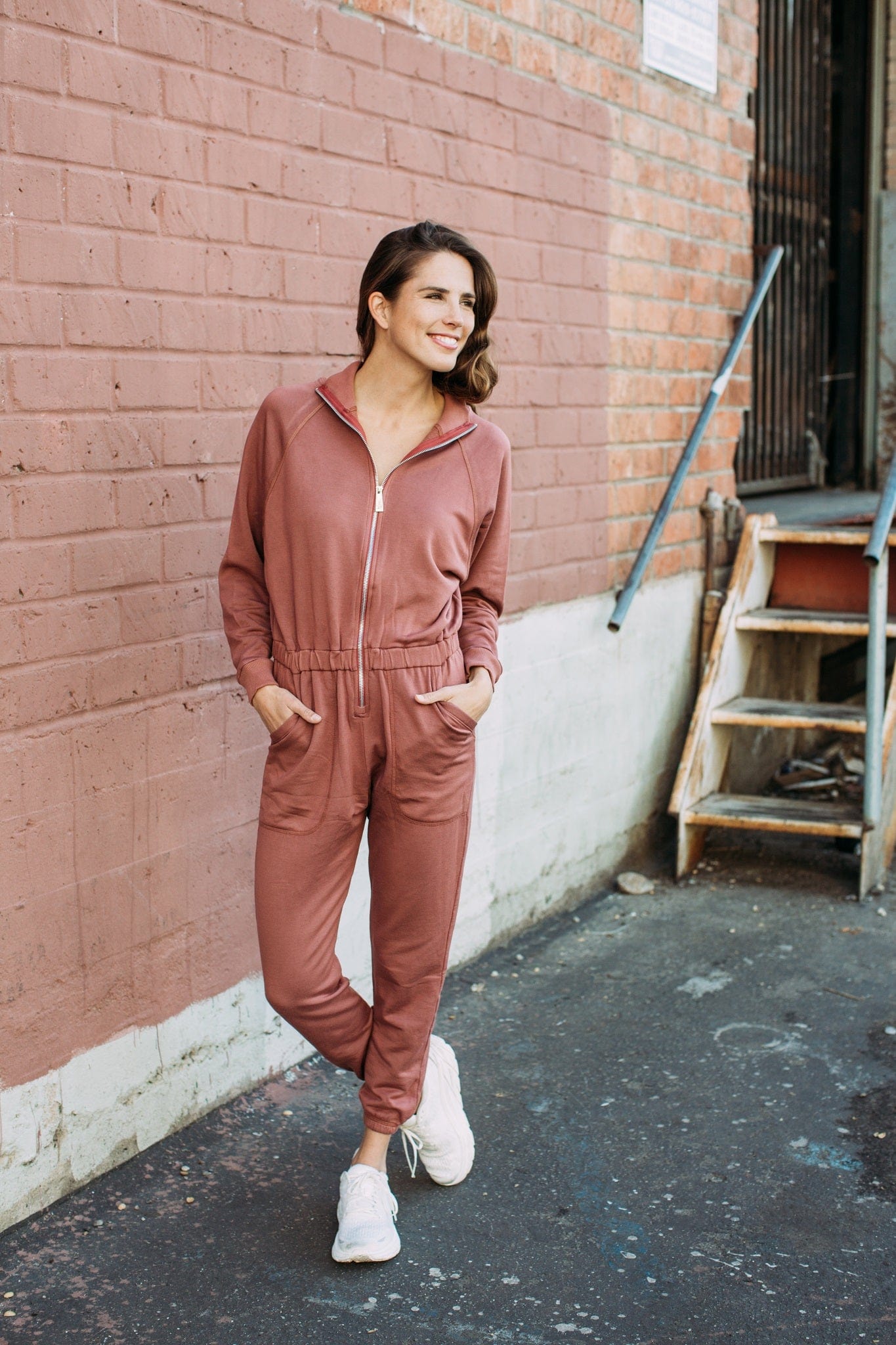Lezat Jumpsuit Restore Soft Terry Jumpsuit - Masala