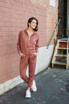 Lezat Jumpsuit Restore Soft Terry Jumpsuit - Masala