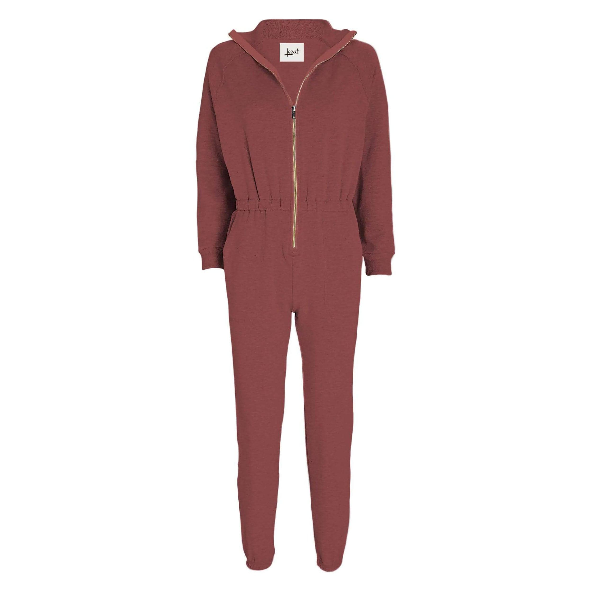 Lezat Jumpsuit Restore Soft Terry Jumpsuit - Masala