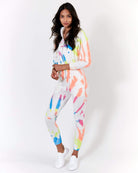 Lezat Jumpsuit Restore Soft Terry Jumpsuit - Neon Tie Dye