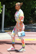 Lezat Jumpsuit Restore Soft Terry Jumpsuit - Neon Tie Dye