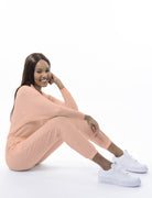 Lezat Jumpsuit Restore Soft Terry Jumpsuit - Peach