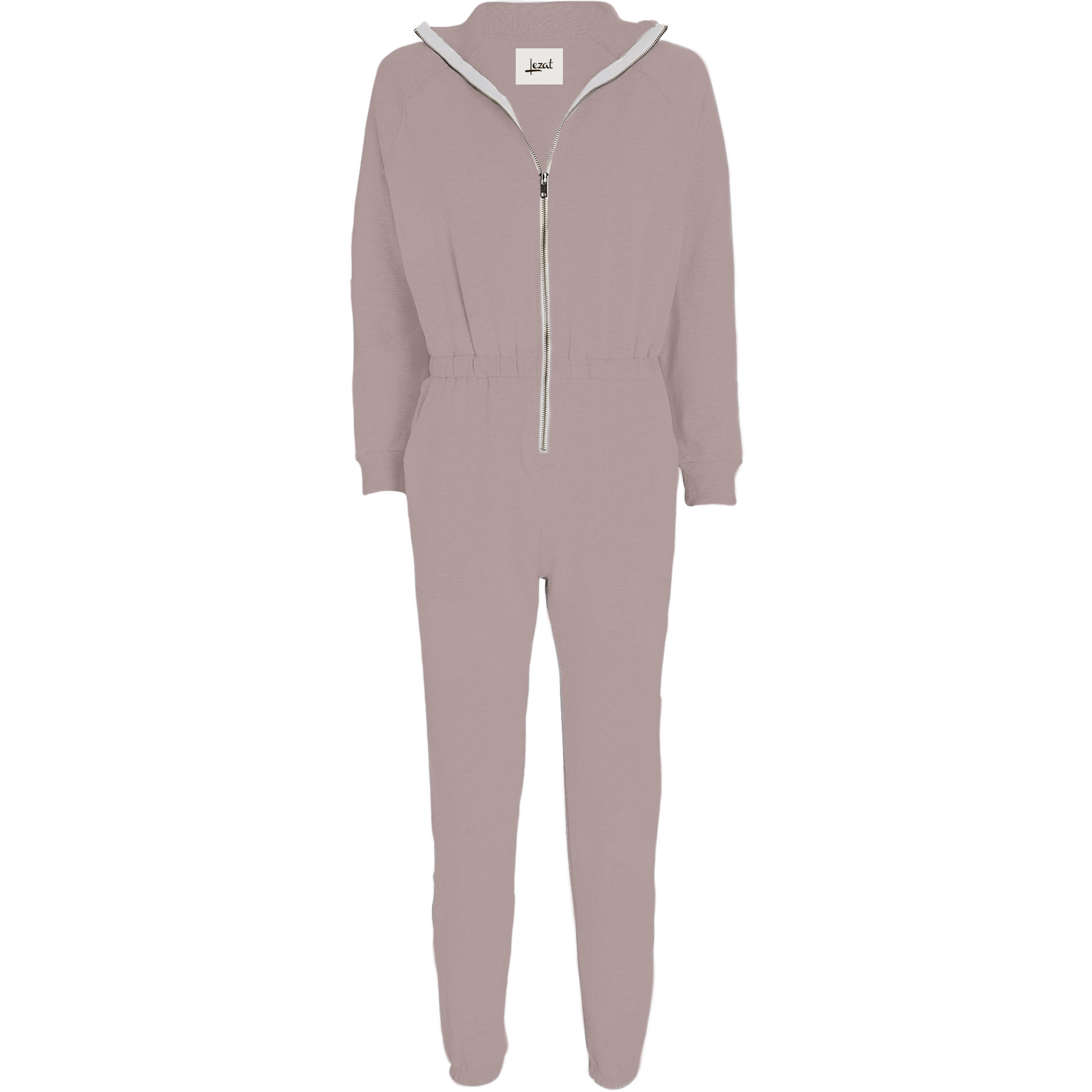 Lezat Jumpsuit Restore Soft Terry Jumpsuit - Pink Suede