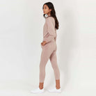Lezat Jumpsuit Restore Soft Terry Jumpsuit - Pink Suede