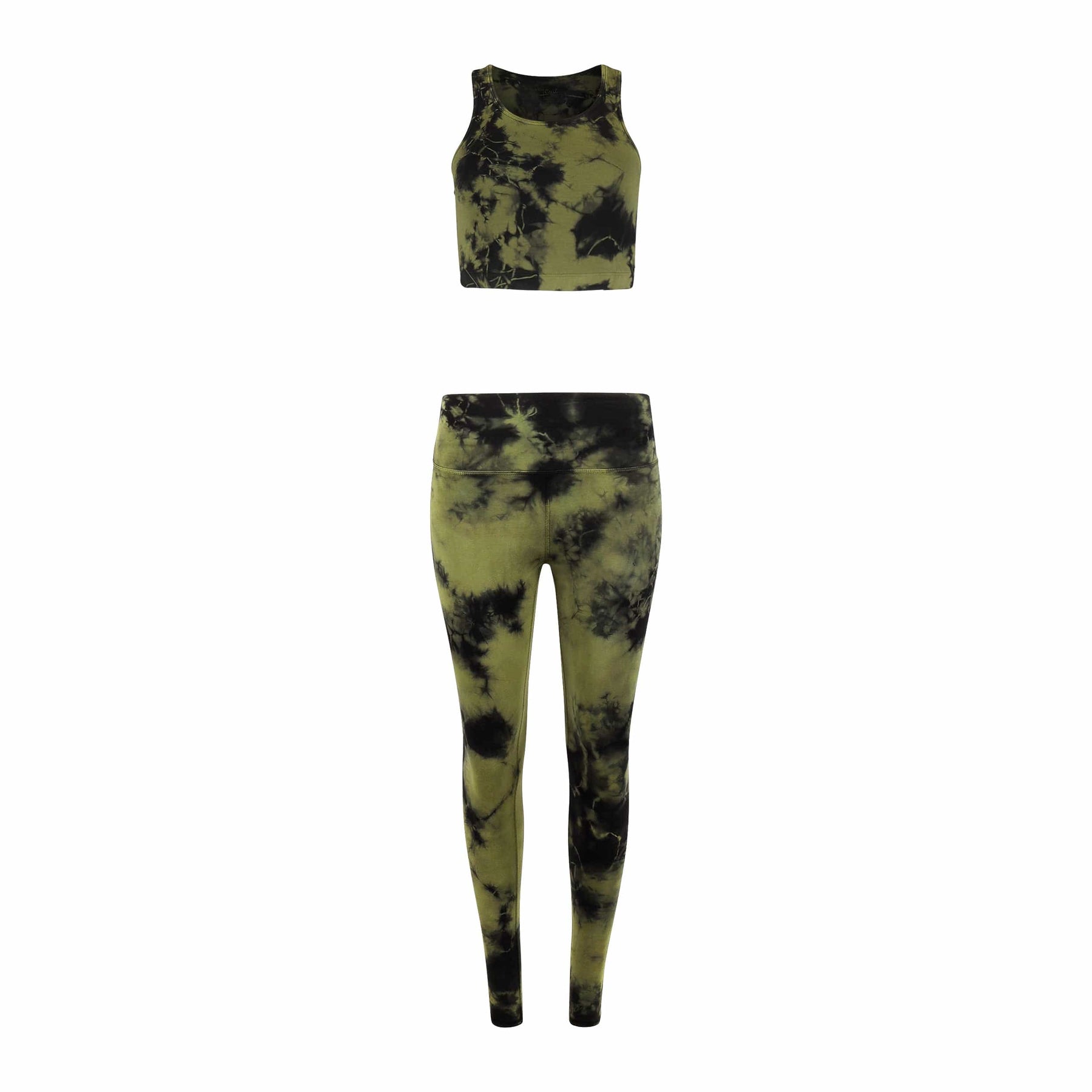 Dani Organic Cotton Legging - Army Tie Dye – Lezat