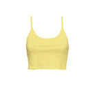 Lezat Loungewear Kora Cotton Tank, Shorts & Robe Sleep Set - Banana