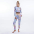 Lezat Pullover Courtney Terry Cropped Pullover - Sunny Days