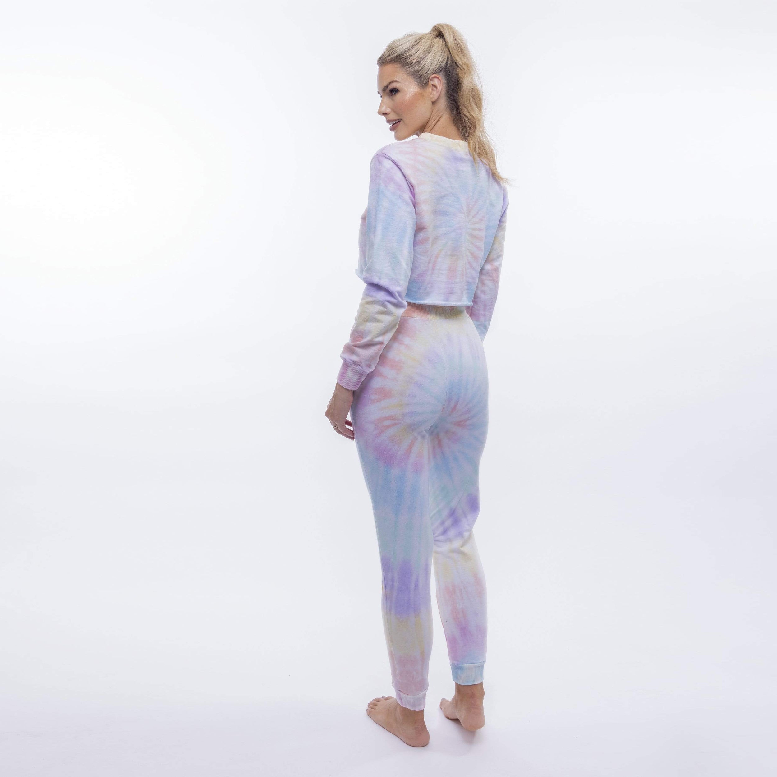 Lezat Pullover Courtney Terry Cropped Pullover - Sunny Days