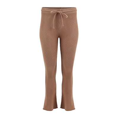 Lezat Pullover Fiona Organic Cotton Waffle Thermal Pant - Cocoa