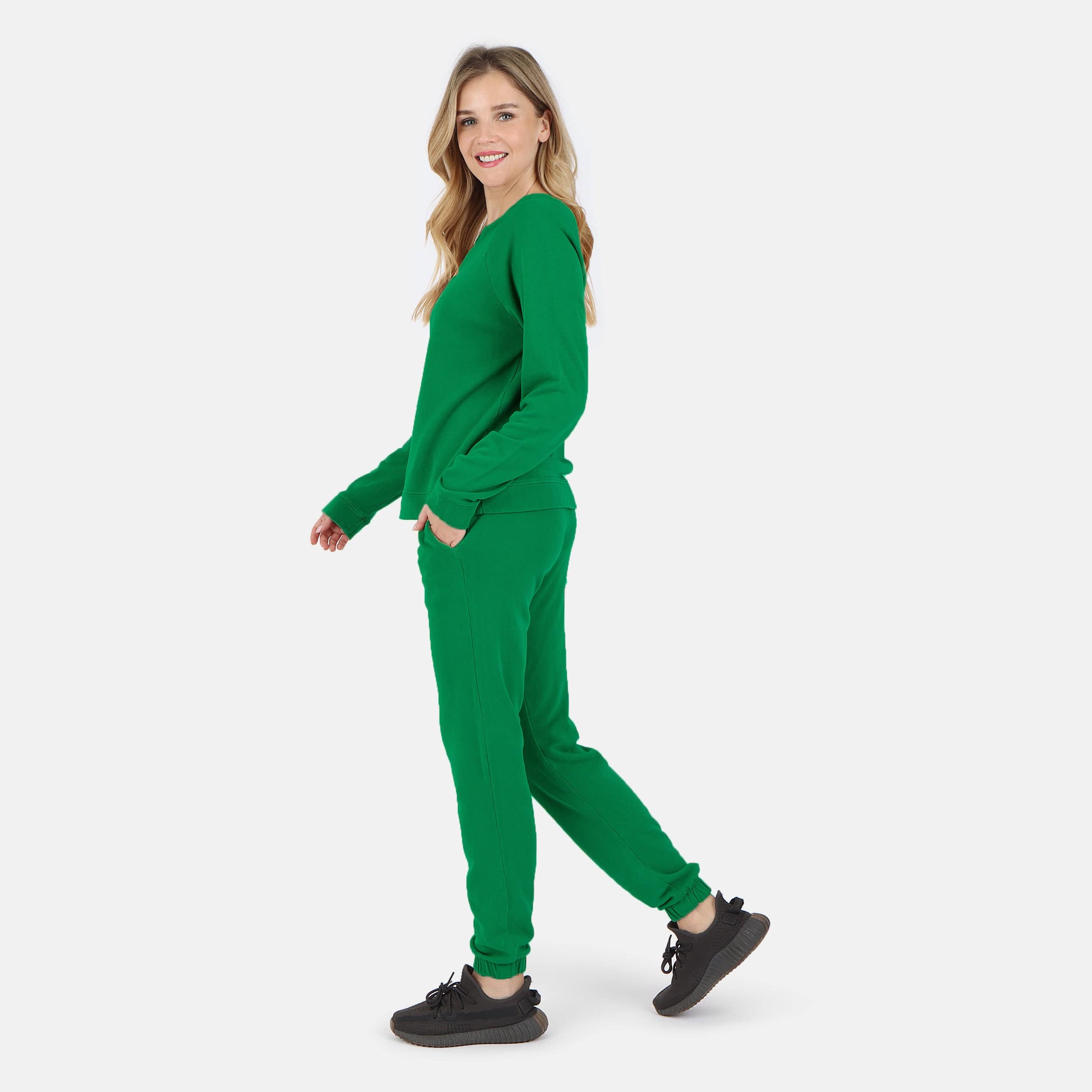 Lezat Sweatpants Melody Everyday Natural Pullover Sweatshirt - Tennis