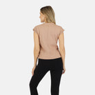 Lezat T-Shirt Tessa Organic Cotton Tee - Camel